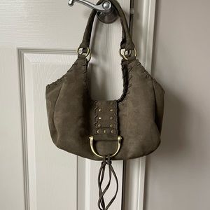 Suede Purse